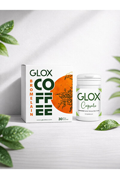 GLOX Coffee ve Capsüle 60 Adet Kullanım Detoks Paketi