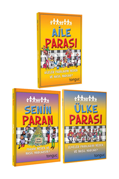 Tonguç Yayınları Tonguç Para Serisi: Aile Parası-Senin Paran-Ülke Parası