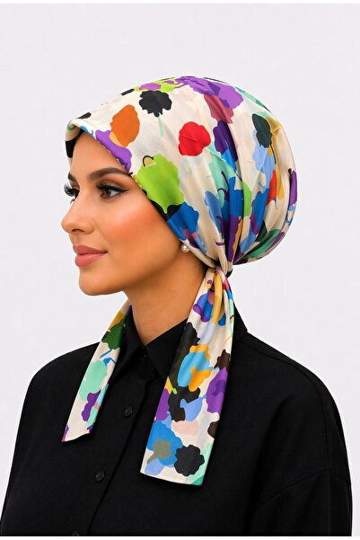 erasra class Scarf Bonnet, Cotton, Hoop Fabric, Non-Slip