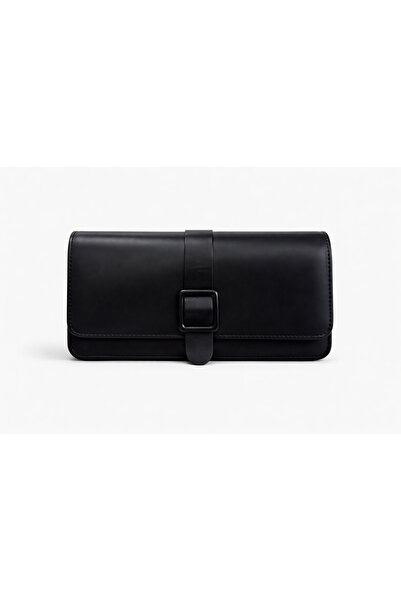 Canan Es Accessories Kemer detaylı örgü saplı omuz ve el çantası