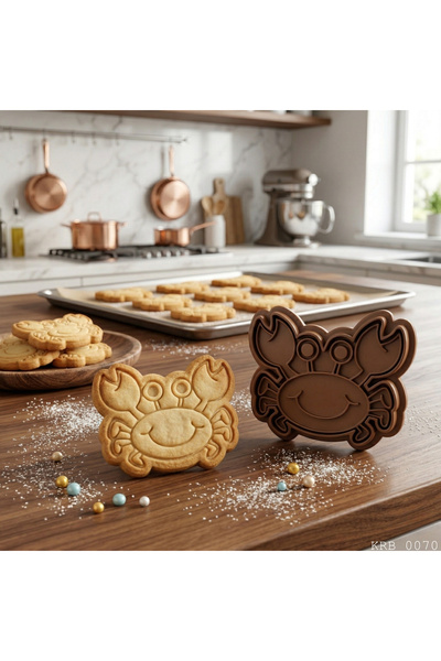 EGATOPTAN قالب تشكيل العجين على شكل السلطعون قالب تشكيل الكوكيز قالب عجين للع...
