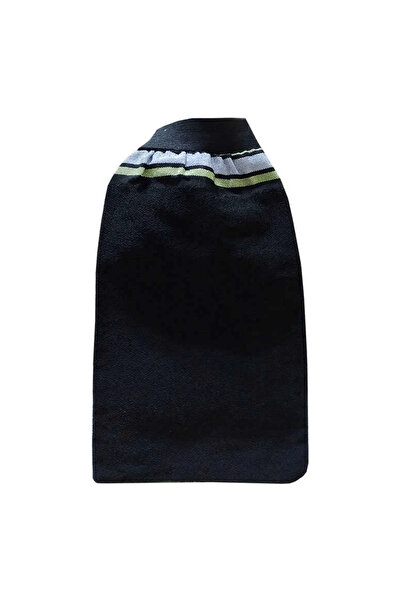 Generic Brand Silk Back and Body Pouch Elastic Black 15X27