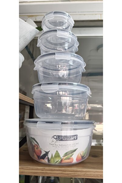 shop 5'li Kaliteli Saklama Kabı