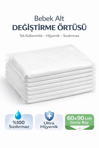 Naturashine Alt Değiştirme Örtüsü 60x90 Cm 5 Adet