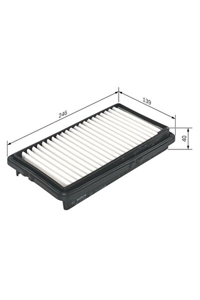 Bosch Air Filter Honda Accord 2,0-2,2 91-98 17220-P45-G00