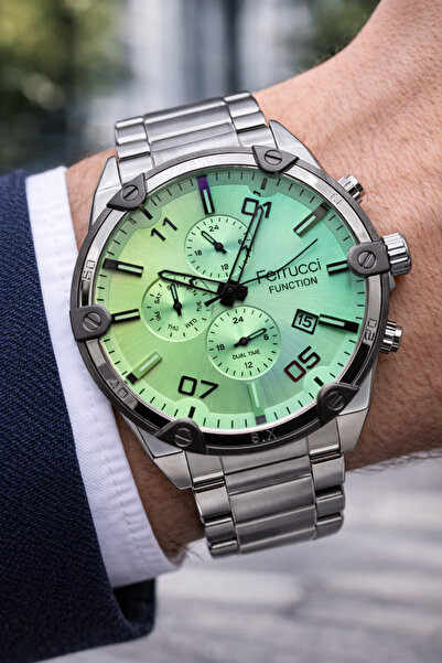 Ferrucci Men's Wristwatch Stylish Suitable for Daily Use Internal Functions A...