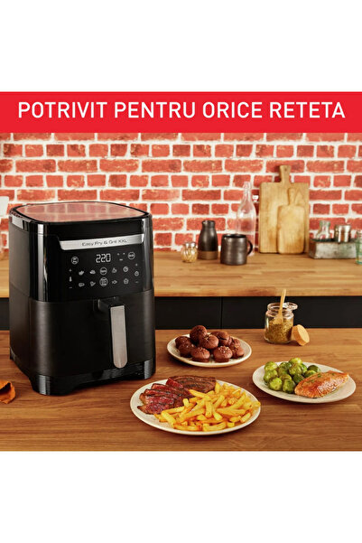 TEFAL Easy Fry & Grill XXL Air Fryer 6.5L cu Grill, 8 Programe