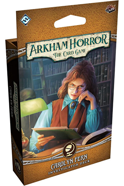 Fantasy Flight Games Arkham Horror LCG Κάρολιν Φερν Ερευνήτρια Αναζητήτρια Τρ...