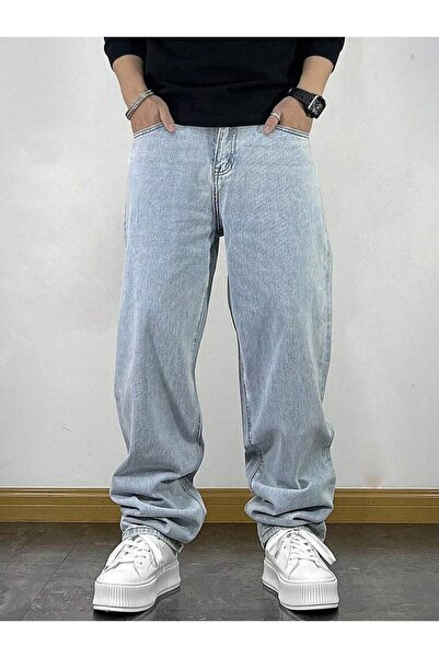 oraystore Men's New Season Baggy Fit Loose Fit Jeans