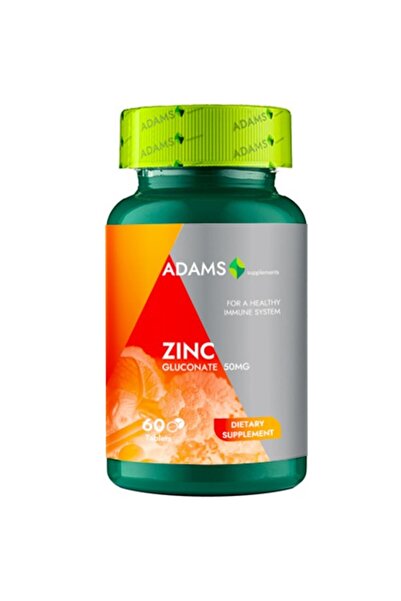 Adams Supplements Zinc 50mg, 60cps,