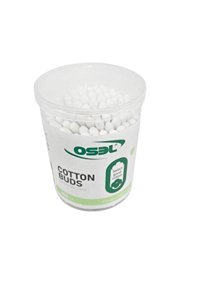 Premium Cotton Buds Jar – Soft Ear Cleaning Swabs