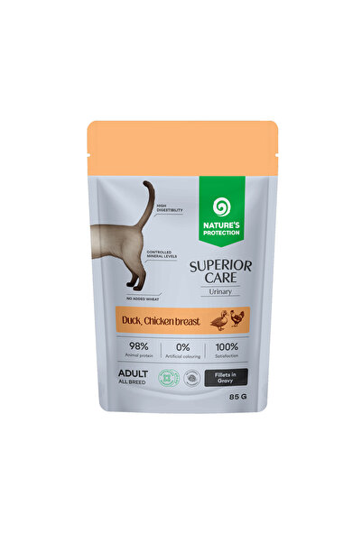 Nature's Protection Superior Care Urinary Ördekli & Tavuk Göğüslü Sos İçinde ...