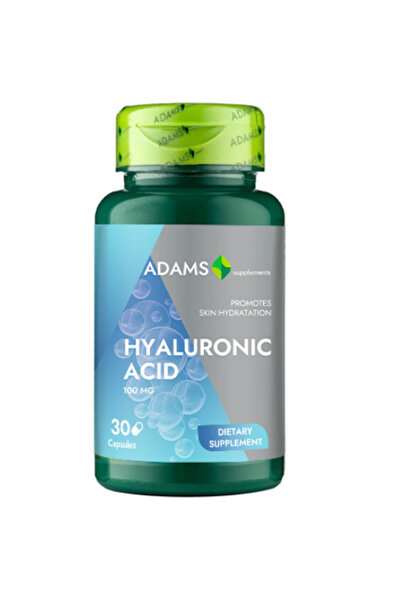 Adams Supplements Acid Hialuronic 100mg, 30cps
