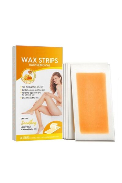 Premium Wax Strips Hair Removal – Honey Smooth Skin Wax Strips