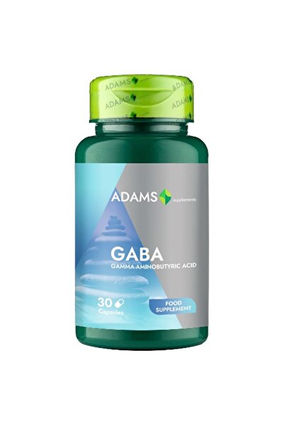 Adams Supplements GABA (ACID GAMA-AMINOBUTIRIC) 30cps, Adams