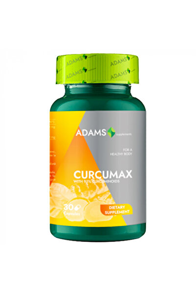 Adams Supplements Curcumax 400mg, 30 capsule