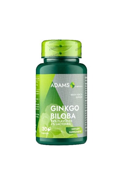 Adams Supplements Ginkgo Biloba 24/6, 30cps,