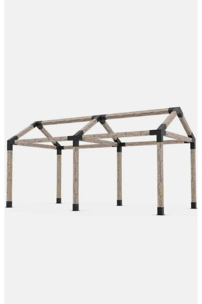 RWL Redwhiteline Kamelya & Pergola Bağlantı Aparat Seti15 Parça |2,5 mm Kalınlık|93-85 mm|metal Braket