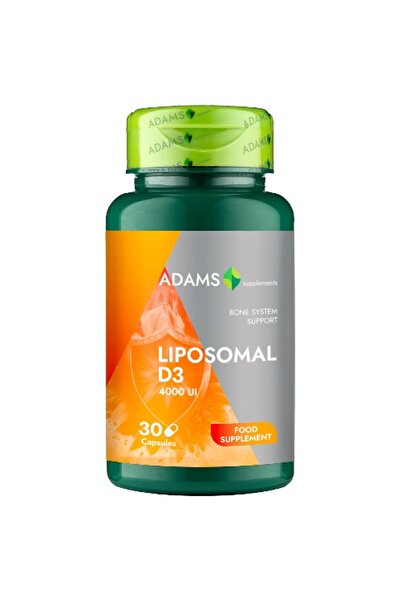 Adams Supplements Liposomal D3 4000 UI 30cps, Adams