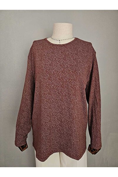 Nacar Moda Women's Lycra New Season Mother Peyne Blouse with Broken Glass Pat...