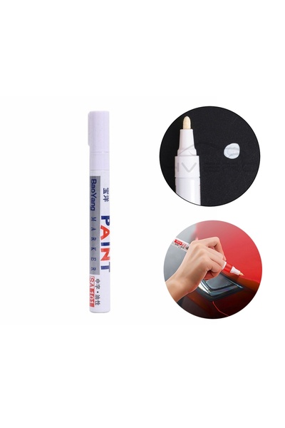 Twin Store Paint Auto Tire Touch-Up Paint Pen White