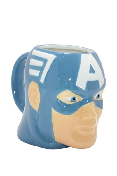 CAVAŞ sun hat Marvel Captain America 3D Embossed Character Mug Cup Product Di...