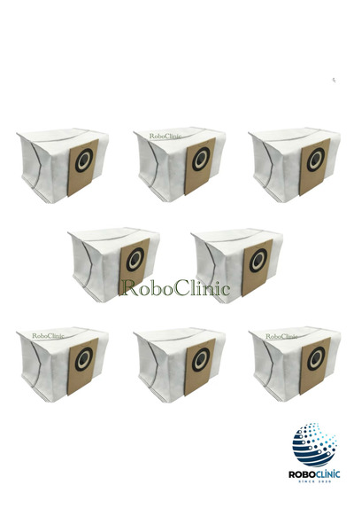 Roboclinic Συμβατή ανταλλακτική τσάντα σκόνης για ηλεκτρική σκούπα ρομπότ Vio...