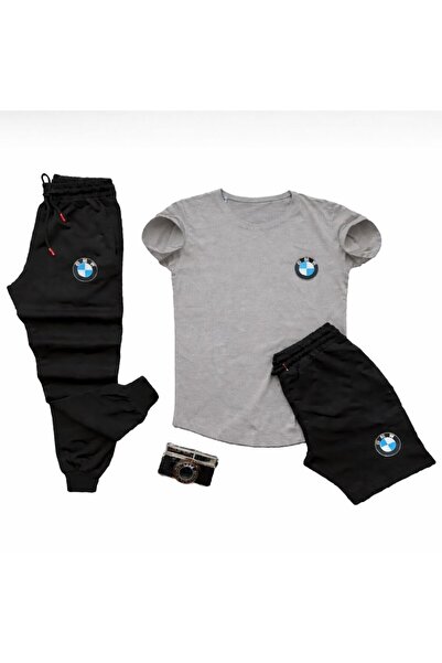 YK WEAR ΣΕΤ 3 ΤΕΜΑΧΙΩΝ BMV T-SHIRT ΣΟΡΤΣ ΦΟΡΜΑ ΣΕΤ ΟΥΝΙΣΕΞ