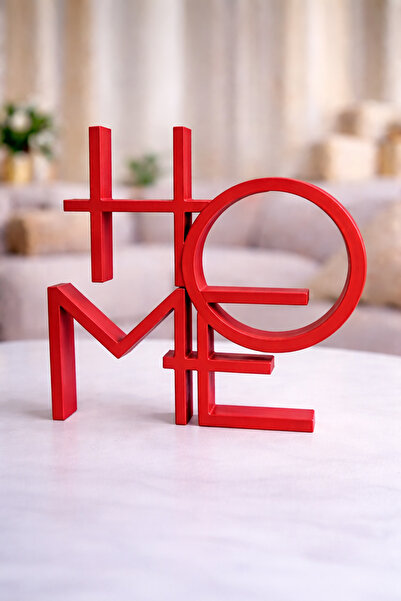 farist Home Yazılı çok modern Dekoratif Biblo Ve Minimalist Masaüstü Dekor Pl...
