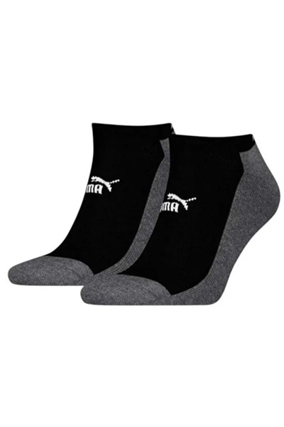 Puma 935896 Elements Cush Sn 2 Pack 2 Pieces-Each Unisex Socks Black