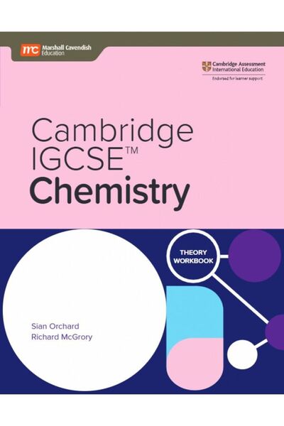 Marshall Cavendish Ed كتاب تمارين نظرية الكيمياء لامتحان IGCSE من كامبريدج