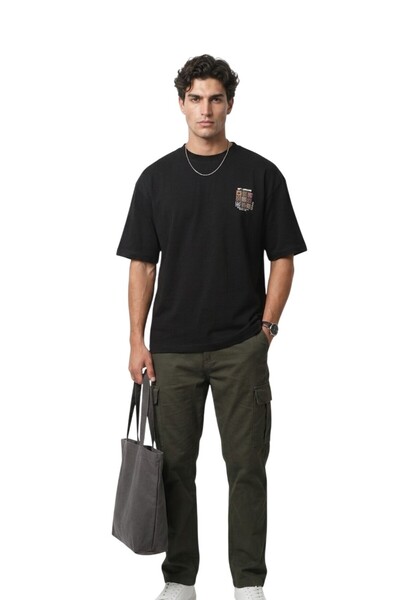 Cazador 44935 Erkek Bisiklet Yaka Iklet Yaka T-Shirt