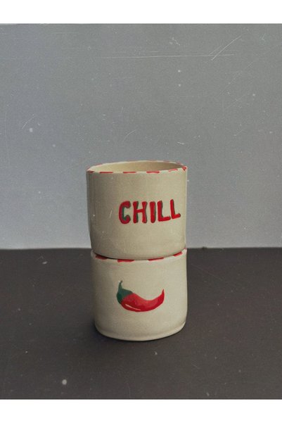 KABİLE SERAMİK Handmade Ceramic Mug Cup Chill Series