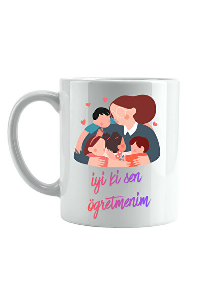 Beta Moda Hub Good, I'M a Teacher Designed Mug Model 221 Printed Ceramic Coff...
