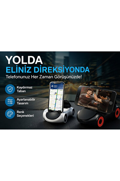 YMÇ DETAILING & AUTOMOTIVE Araba Tasarımlı Telefon Tutucu