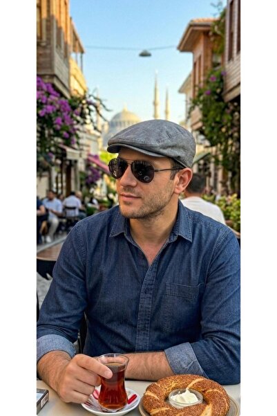 awix Men's 100% Cotton Summer Linen Peaky Blinders Style Cap
