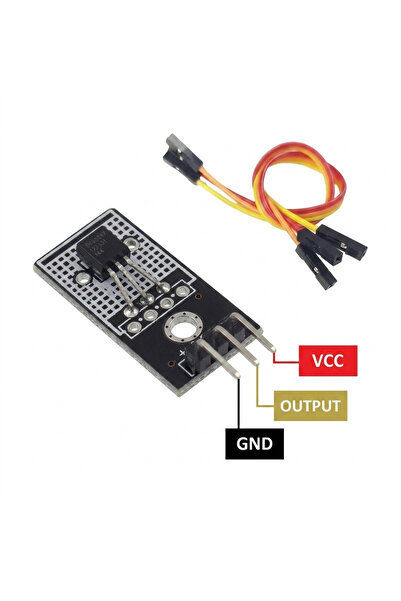 devreyolu Yüksek Hassasiyetli LM35D Analog Sıcaklık Sensörü Modülü – Hassas T...