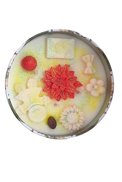 OEM Lumanare parfumata, cutie tematica craciun, aroma turta dulce, 440 g