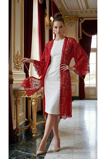 LİLA MARE Güpür Kimono