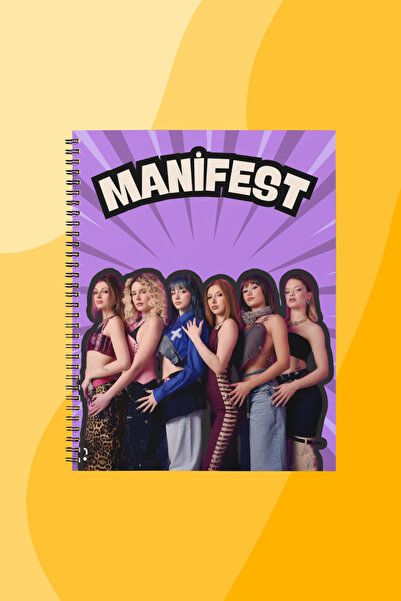 SEKİZELLİİKİ MANİFEST -BASKILI TASARIM DEFTER