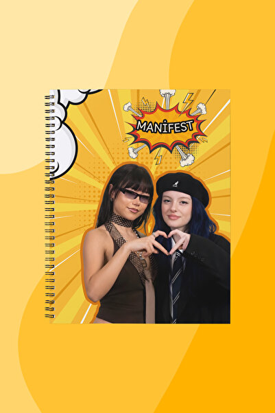 SEKİZELLİİKİ MANİFEST -BASKILI TASARIM DEFTER