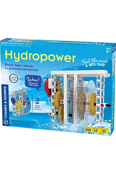 Thames & Kosmos Kit STEM Energie hidroelectrica, Thames &amp; Kosmos, 105 piese