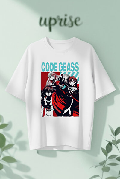 Vordevia Code Geass Printed Cotton Oversize T-Shirt