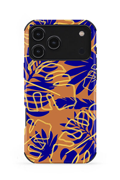 OEM Husă de protecție MagSafe pentru iPhone 14 Plus, Design robust, Blue Palm