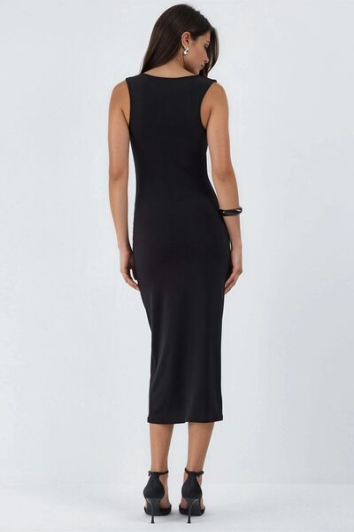Trendyol Midi Bodycon Fitted Dress Vestito Donna