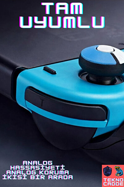 beboncool Switch/Switch Lite/Switch OLED Analog Koruyucu Silikon PAD