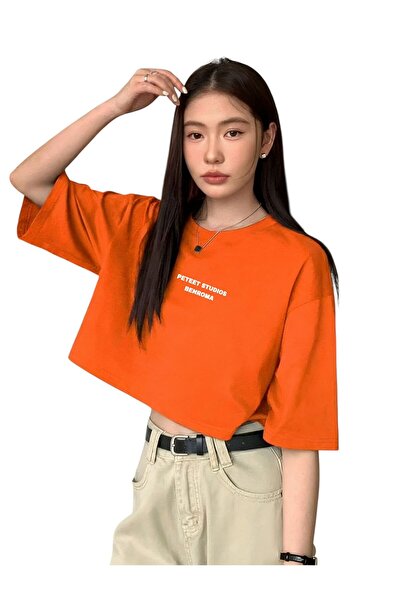 DM DOLCE MORE PETEET ΣΤΟΥΔΙΟ Τυπωμένο Κροπ Τιστριτς 3UT4