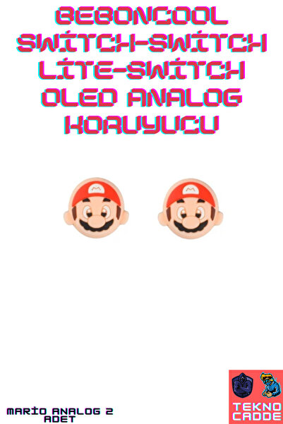 beboncool Switch/Switch Lite/Switch OLED Analog Koruyucu Silikon PAD