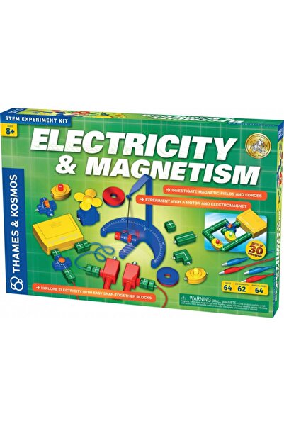 Thames & Kosmos Kit STEM Electricitate si forta magnetica, Thames &amp; Kosmo...