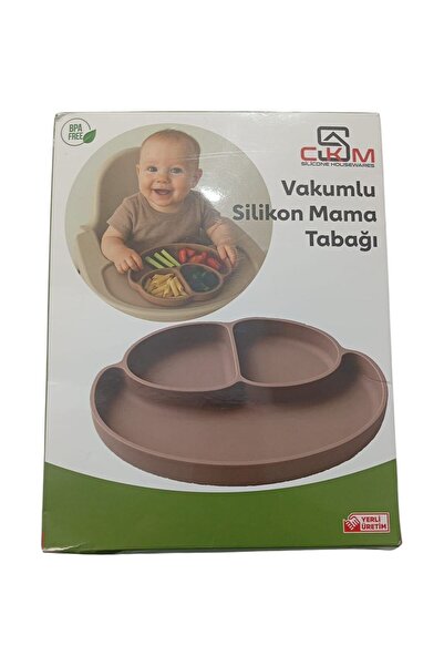 Vakumlu Silikon Mama Tabağı